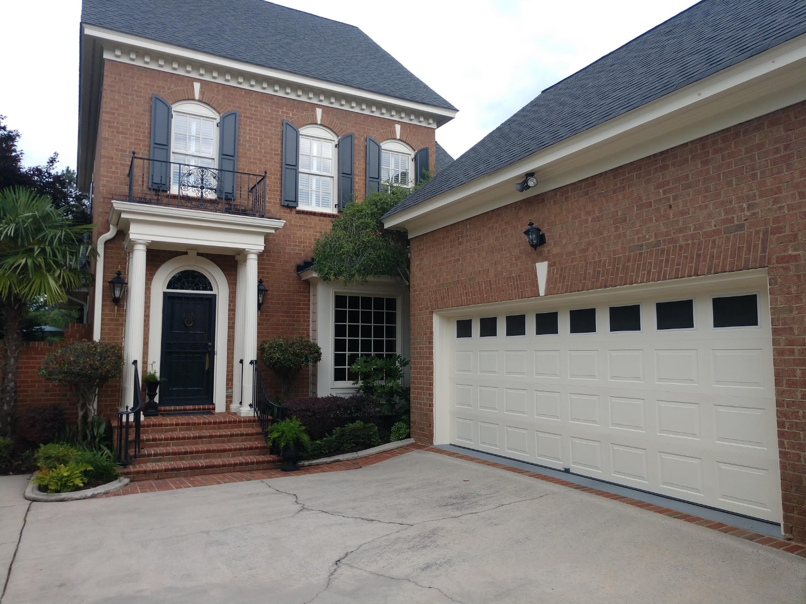 Dark Tint On Home And Garage Windows Carolina Window Tint